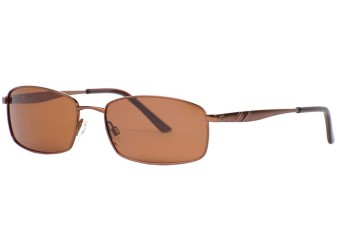 Stetson SU8207P-183 Grey Polarized Metal Sunglasses