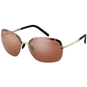 Porsche Design P8576-B Women's Brown Lens Sunglasses
