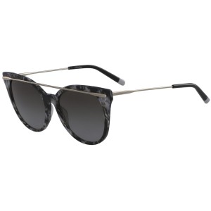 Calvin Klein CK4362S-038 Grey Marble Women's Oval Sunglasses