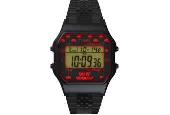 Timex 80 TW2V30200 Space Invaders Unisex Digital Watch